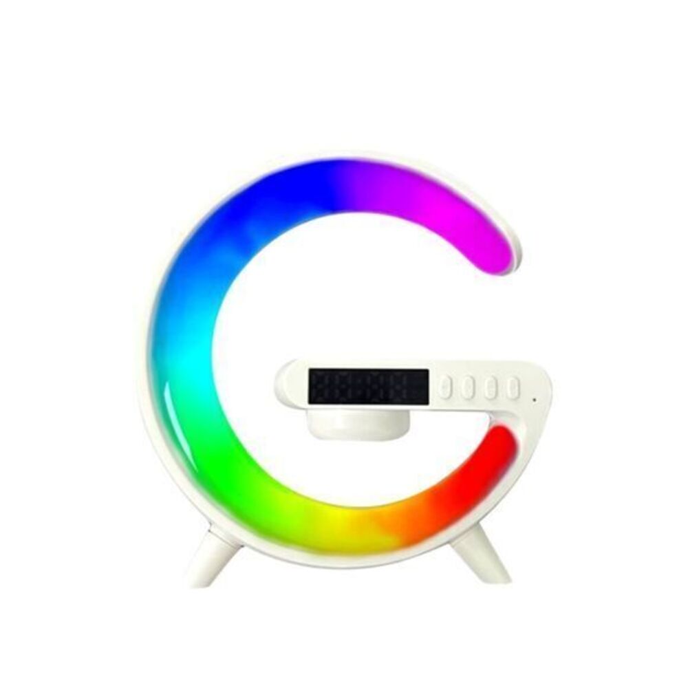 Multifunctional Wireless Fast Phone Charger, Wireless Speaker, and‎ Alarm Clock